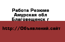 Работа Резюме. Амурская обл.,Благовещенск г.